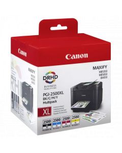 Canon Tinte PGI-2500XL C/M/Y/BK Multi