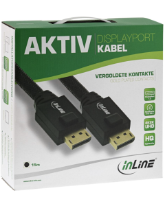 Kabel DisplayPort  4K2K  15,0m  AKTIV