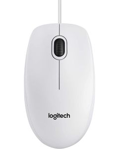 Mouse Logitech B100 optical USB white