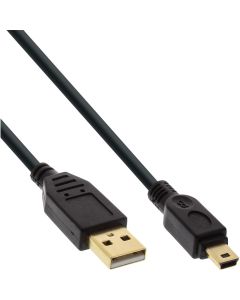 Kabel USB 2.0 an Mini USB 5pol M/M 2,0 m