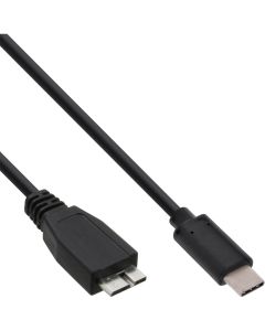 Kabel USB-C zu Micro-B  M/M  1,0m