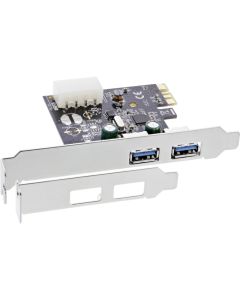 SIL-PCIe USB 3.0 2-fach Karte LP