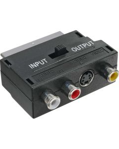 Scart Adapter, mit In/Out Schalter