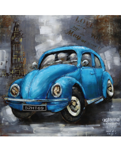 CIMPLEX Blue Car 100 x 100 cm      -540B