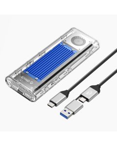 Gehäuse M.2 USB-C (40Gbps) blau   ORICO